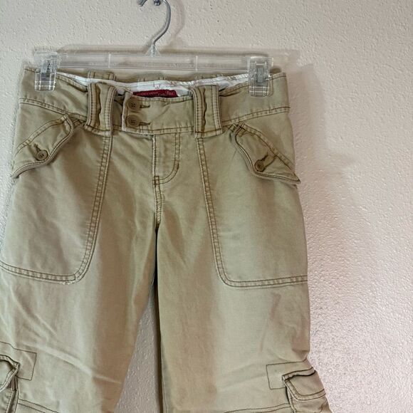 Vintage Y2K Abercrombie and fitch Cargo Pants with Pockets 3 - Picture 2 of 9